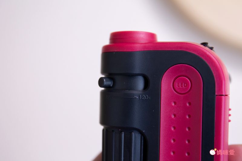 日本 Raymay - 攜帶式隨身顯微鏡-60-120倍率-綠