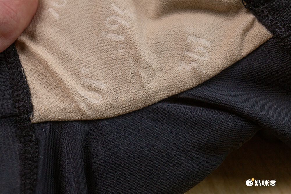 361° - 運動風短袖連身裙泳衣-熱帶樹葉-黑色