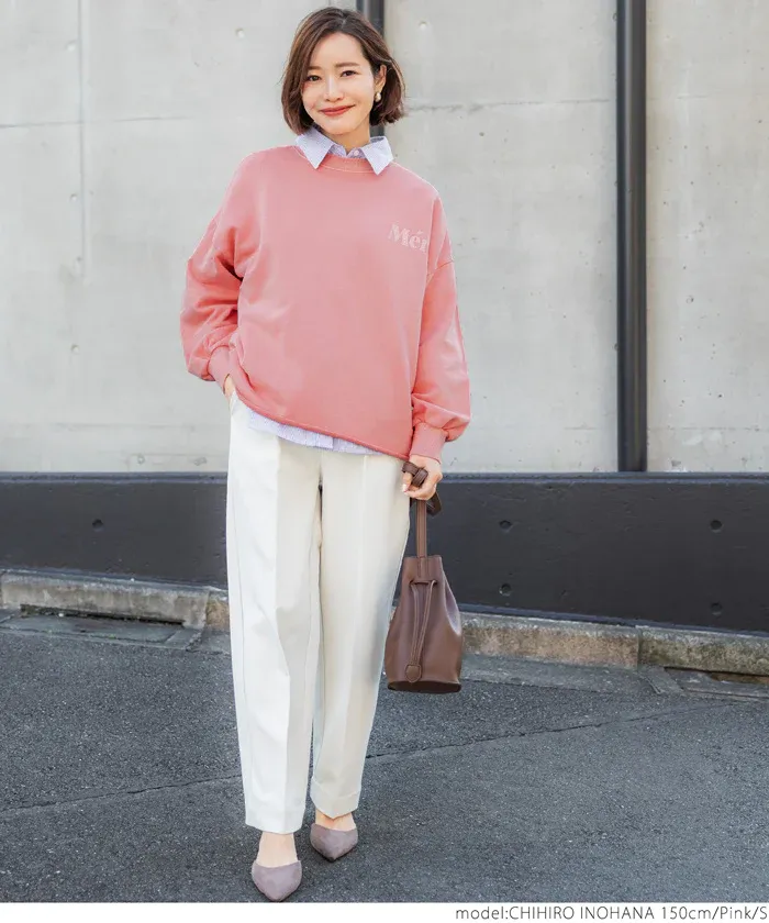 日本 COCA - 定番美式復古LOGO大學T-大人-肉桂棕