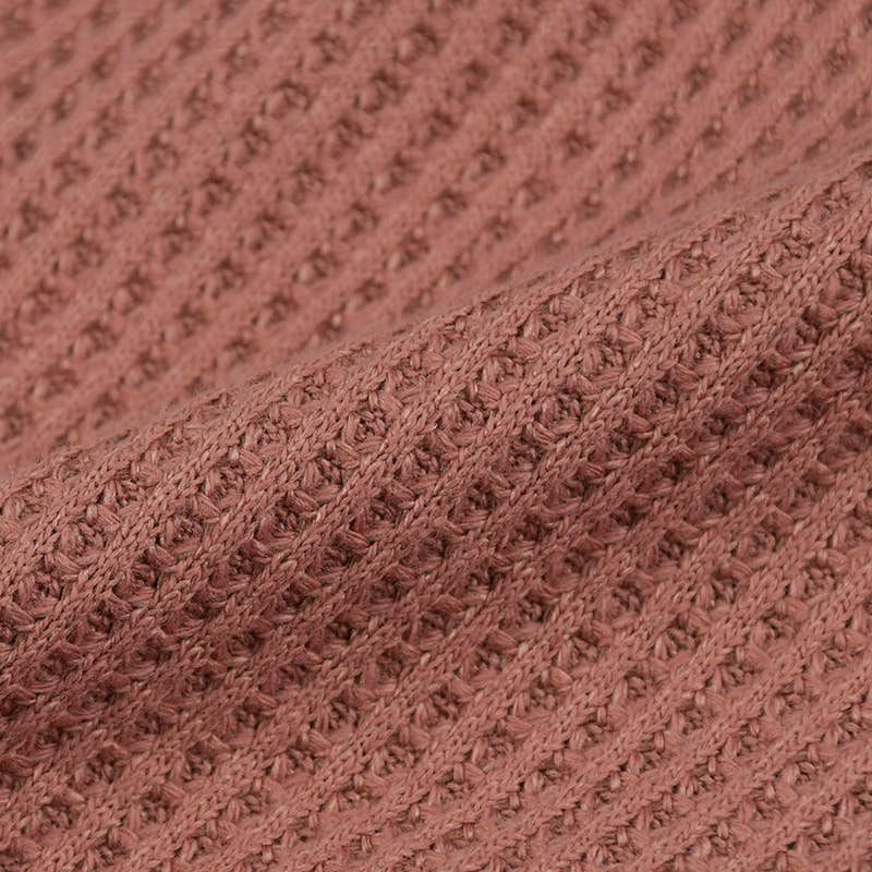 akachan honpo - 短褲 華夫格-咖啡色