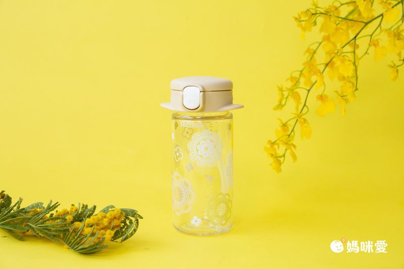 日本 Richell 利其爾 - 朵朵開隨身型吸管水杯-240ml