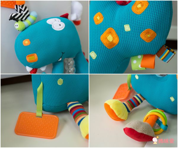 法國 Dolce Toys - 感統玩偶-呆諾史瓦辛格