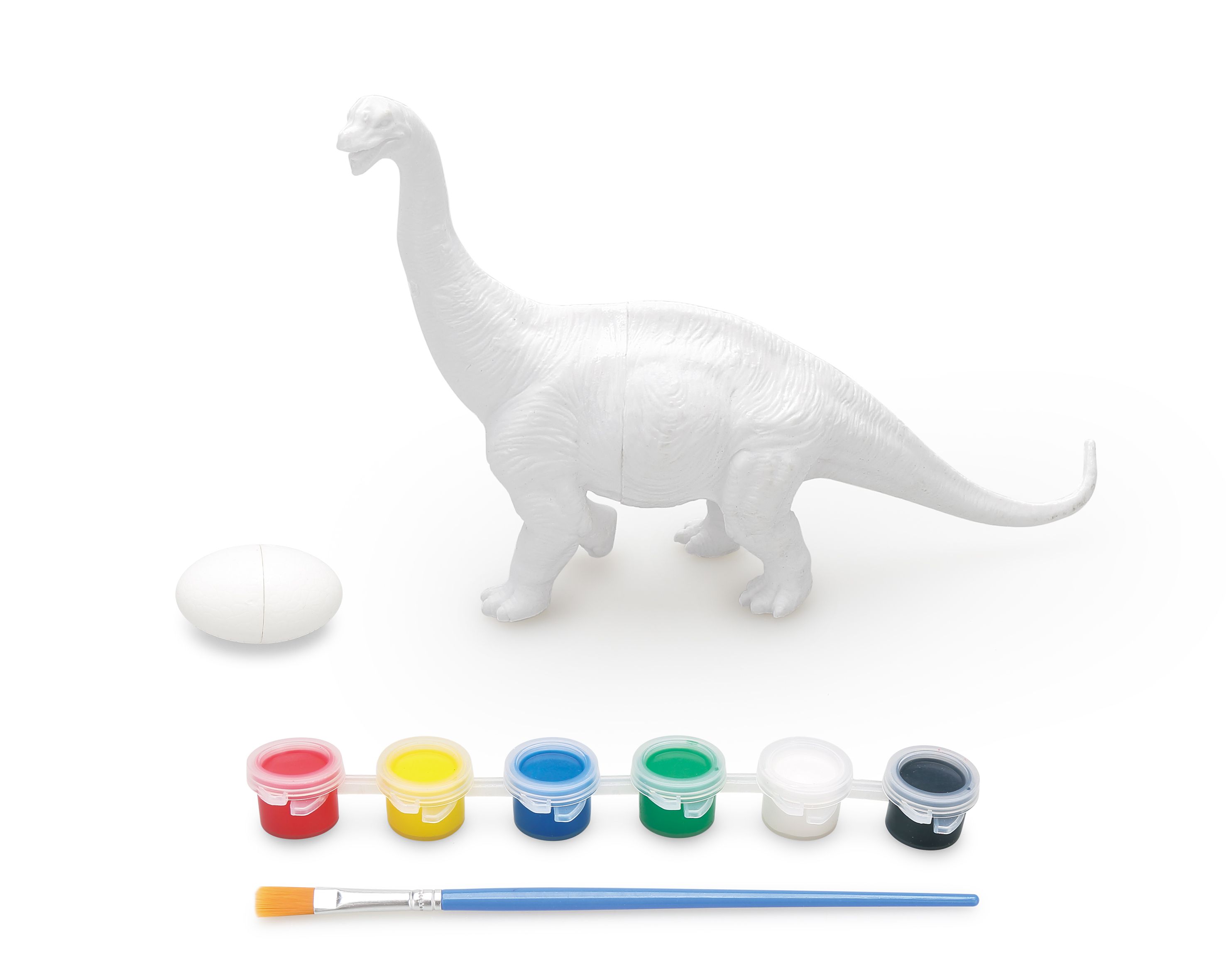 樂彩森林 - DIY恐龍彩繪組-腕龍(內附恐龍模型與10張恐龍畫紙) (22x6x18)