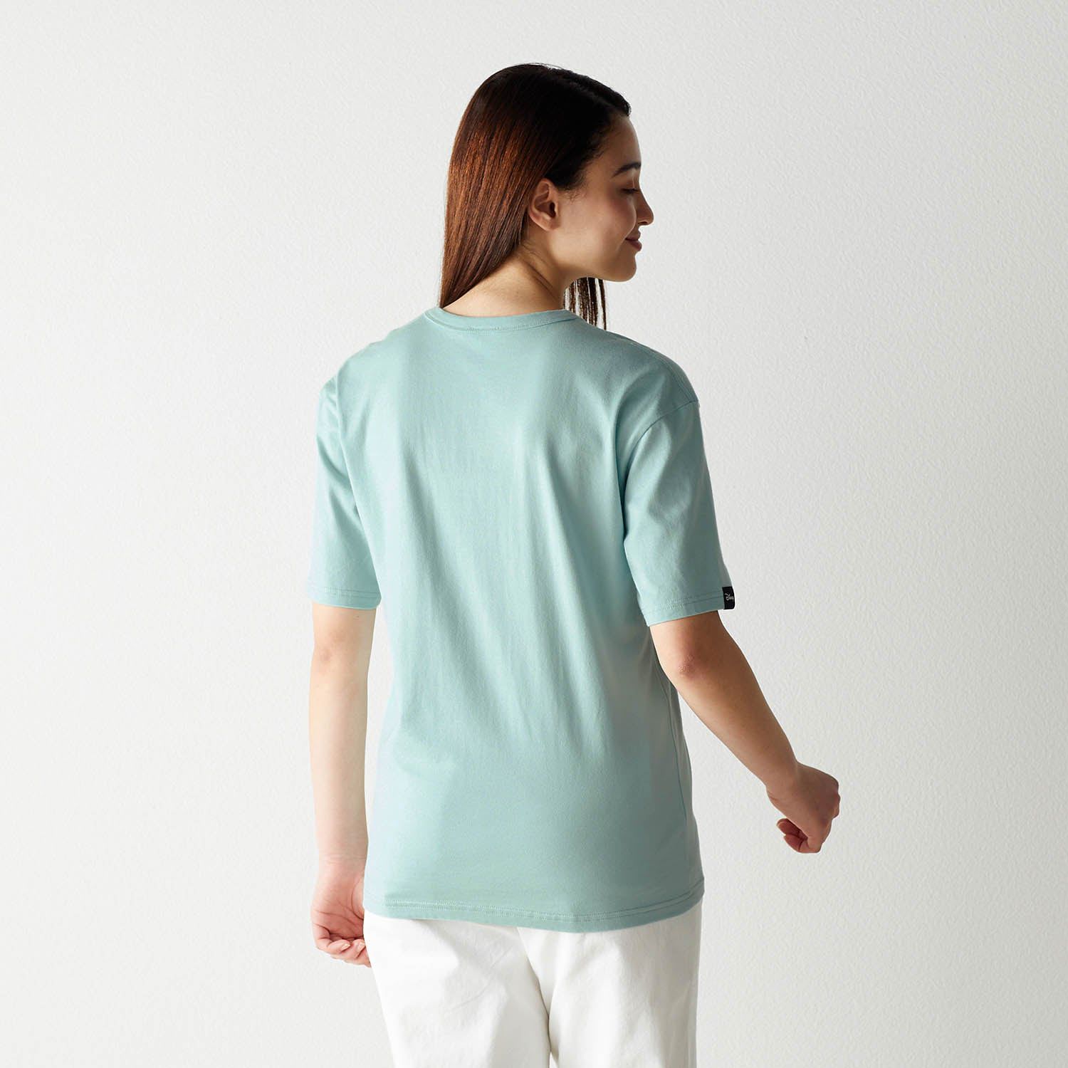 日本千趣會 - 迪士尼角色口袋短袖上衣(大人款)-杯麵-米白