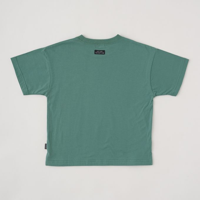 日本 b-ROOM - [低價]純棉柔軟素色T恤-炭灰