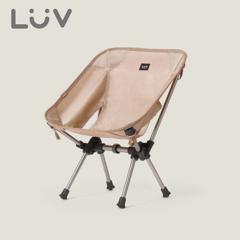 LUV質感生活 - 超輕量便攜收納椅(小)+防陷球-兒童款 (39X35X45cm)