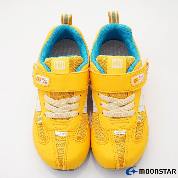 Moonstar日本月星 - 月星HI系列十大機能款-MSC23263芥末(中小童段)-機能運動鞋-芥末