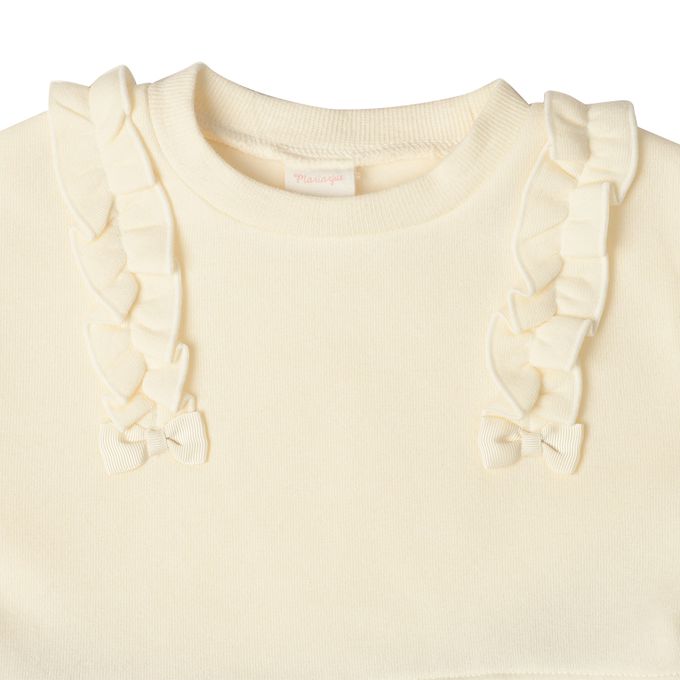 akachan honpo - 假兩件洋裝-白色