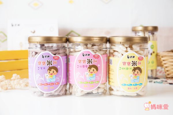 郭老師養生料理 - 郭老師寶寶米餅- 紫米_效期到20191011-50g/罐