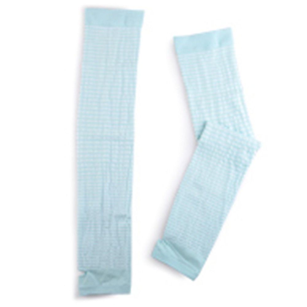 貝柔 Peilou - 高效涼感防蚊抗UV袖套-親子條紋-綠