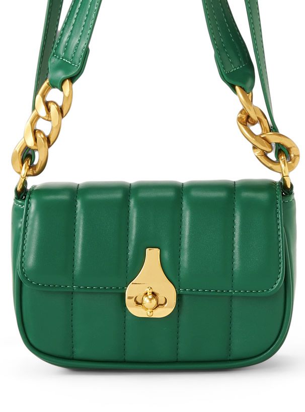 日本 GRL - 2WAY皮質糖果手提小包/腋下包-米杏 (F)