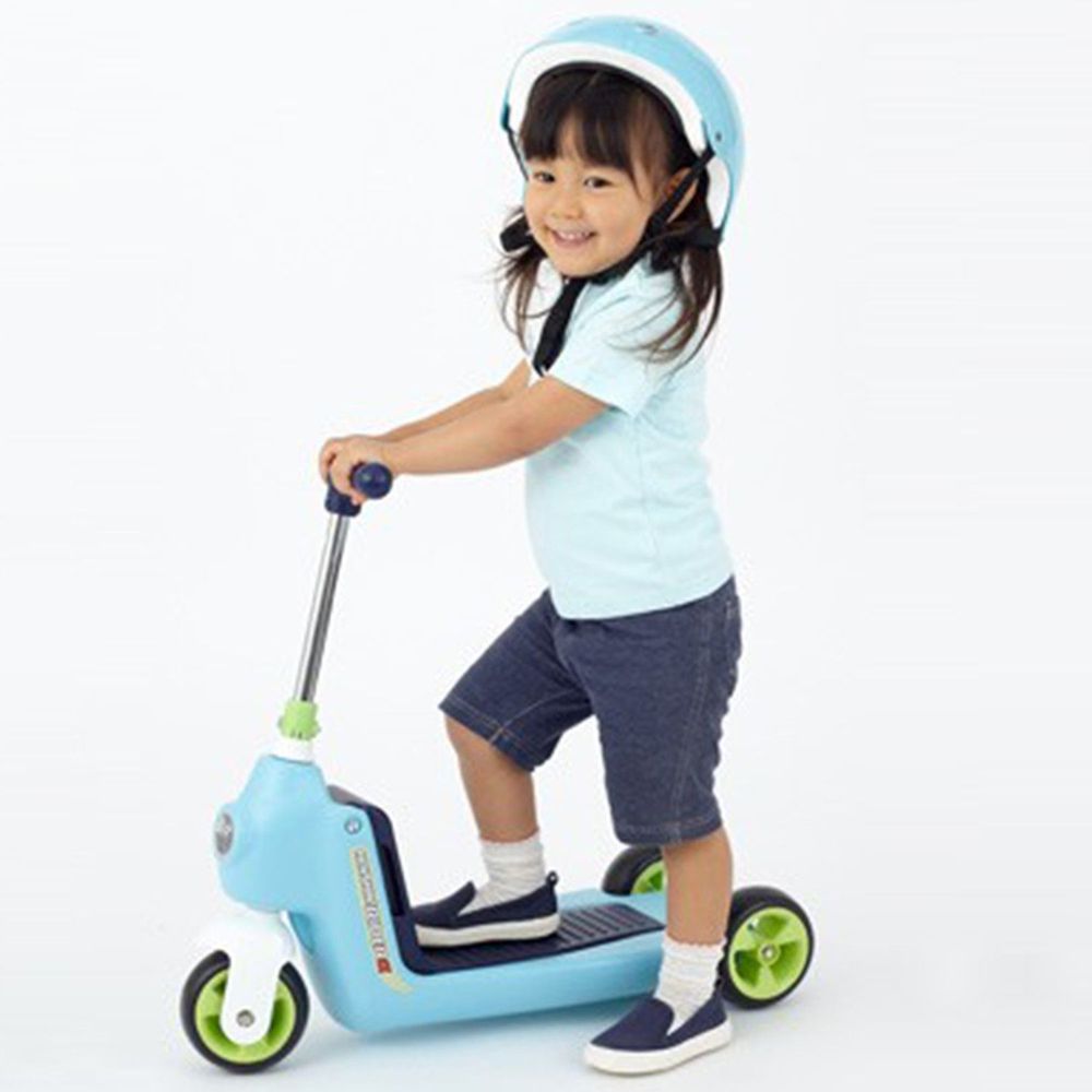 NONAKA WORLD - 變身騎士α 滑步車+滑板車 2 in 1-藍色