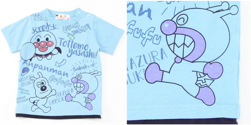 【日本千趣會】麵包超人アンパンマン印花短T