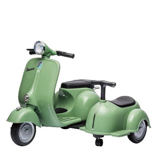 義大利Vespa - 雙人玩具電動車-綠