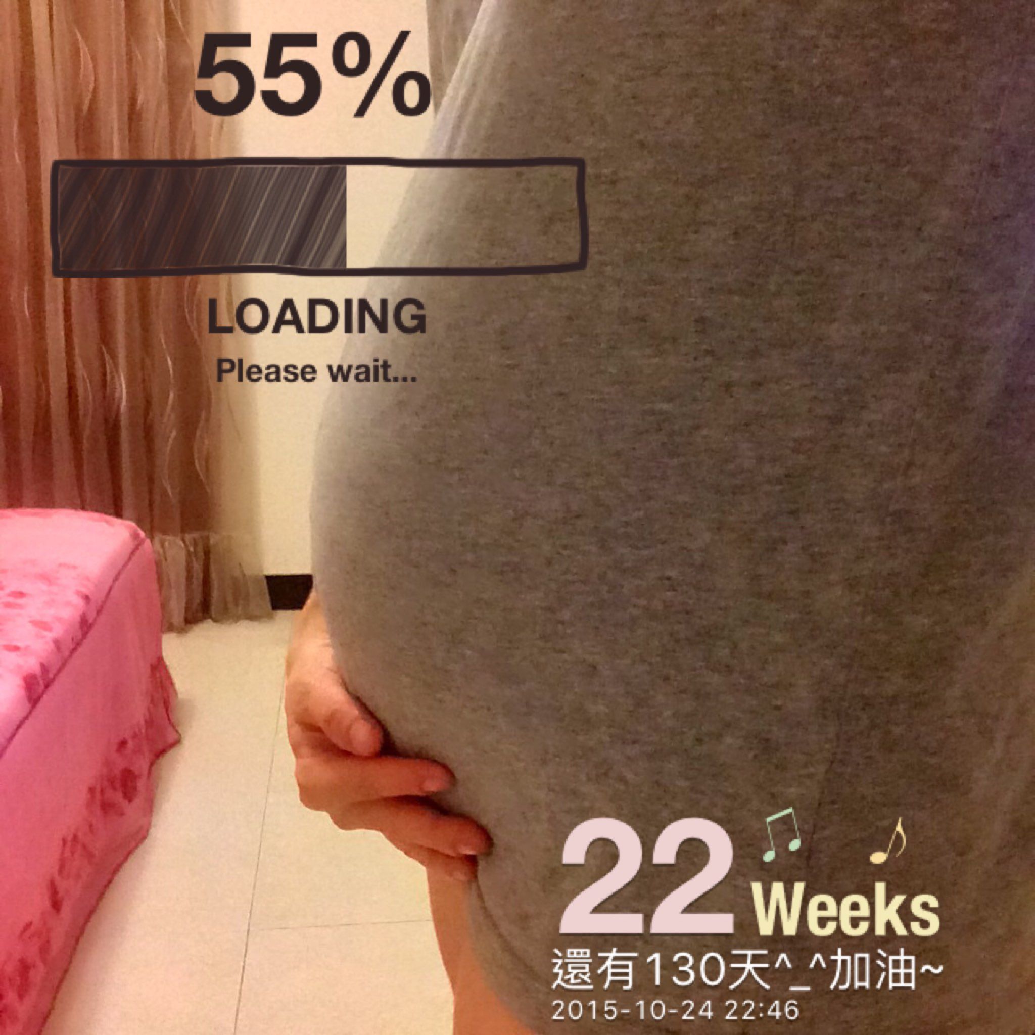 為什麼肚子都大不起來