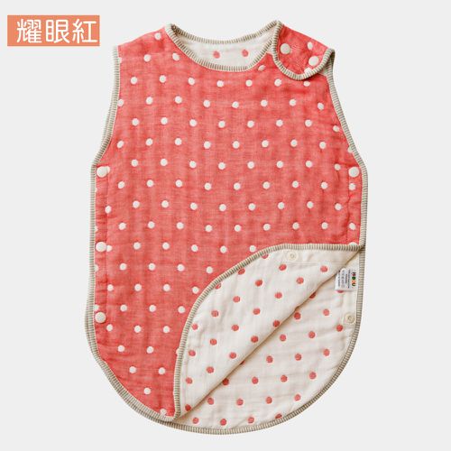 日本六重紗防踢背心_兒童版M純棉防踢被_四季皆可穿