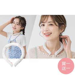 日本 CICIBELLA - [買1送1]瞬冷降溫涼感環親子組-冰雪奇緣2(S)+冰雪奇緣2(M)