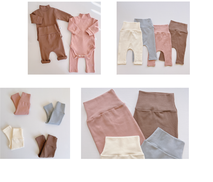 YOUrs - YOUrs高腰不勒褲-霧藍色