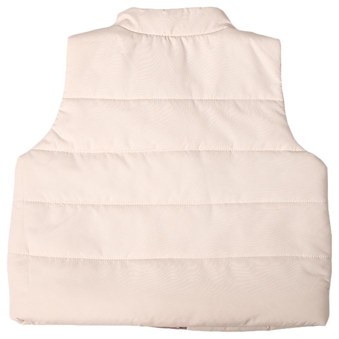 akachan honpo - 鋪棉背心-米白色