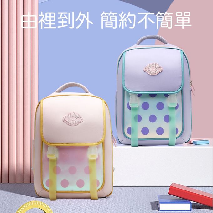 Rainbow Girl - 波點包-粉紫