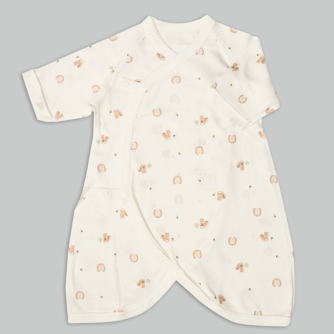 akachan honpo - 新生兒用品6件組-綠色