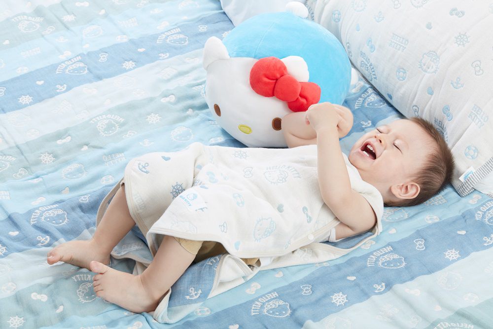 日本原裝認證 ♛ BeBe-Style三河木棉六重紗防踢背心、紗布被、浴巾、毛巾