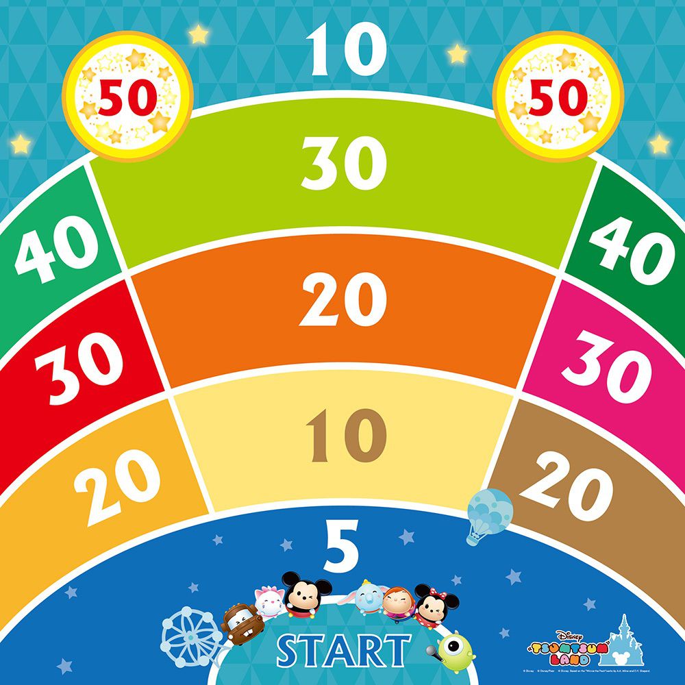 東雨文化 - 彈射遊樂場 (Tsum Tsum系列)-4歲以上