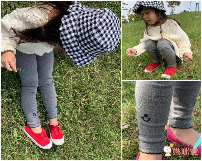 FANMOU - 七分內搭褲(莫代爾)-蝴蝶結-黑色