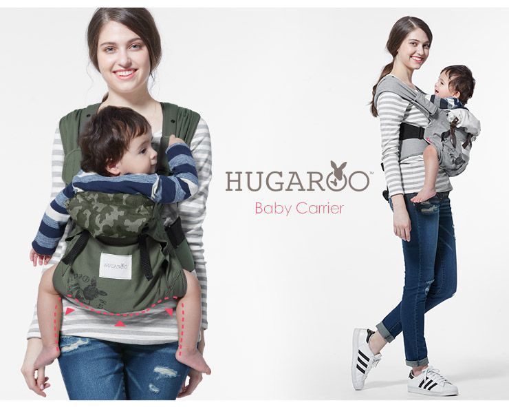 售全新 Hugaroo 袋鼠抱專利環抱式育兒背帶- 媽媽餵Mamaway