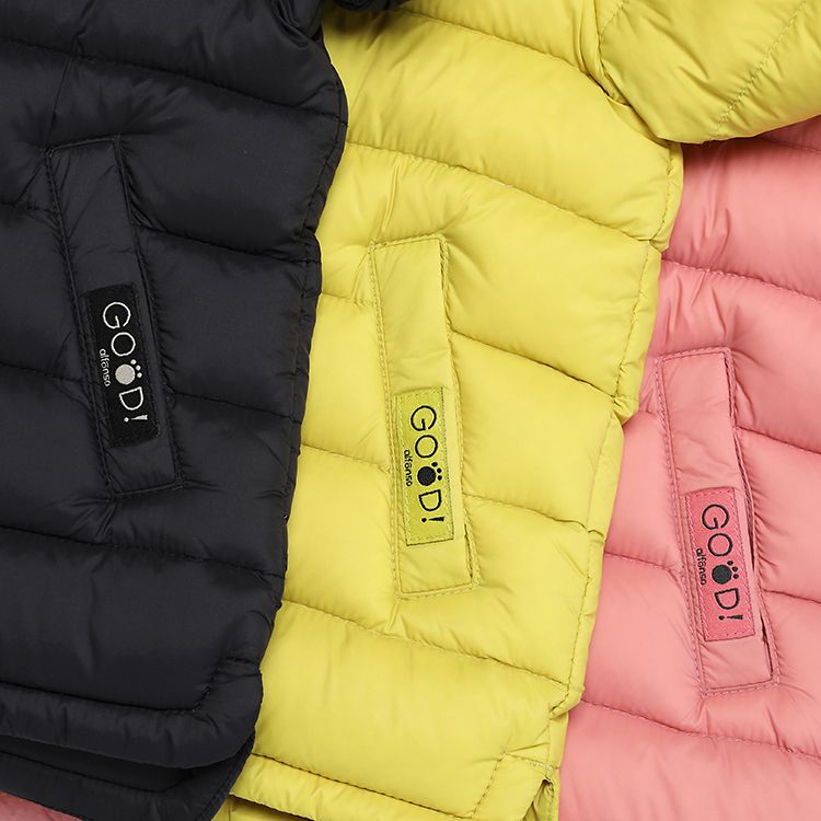 韓國 alfonso - 80/20輕量羽絨外套-黃