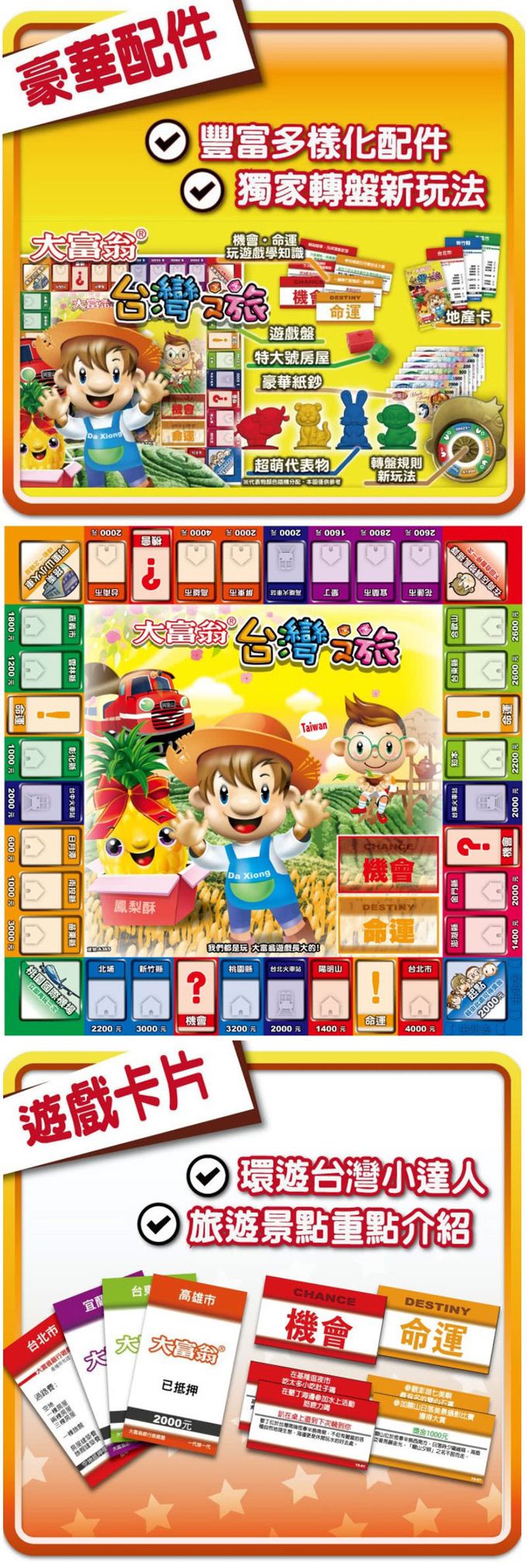 大富翁 - (超萌)台灣之旅