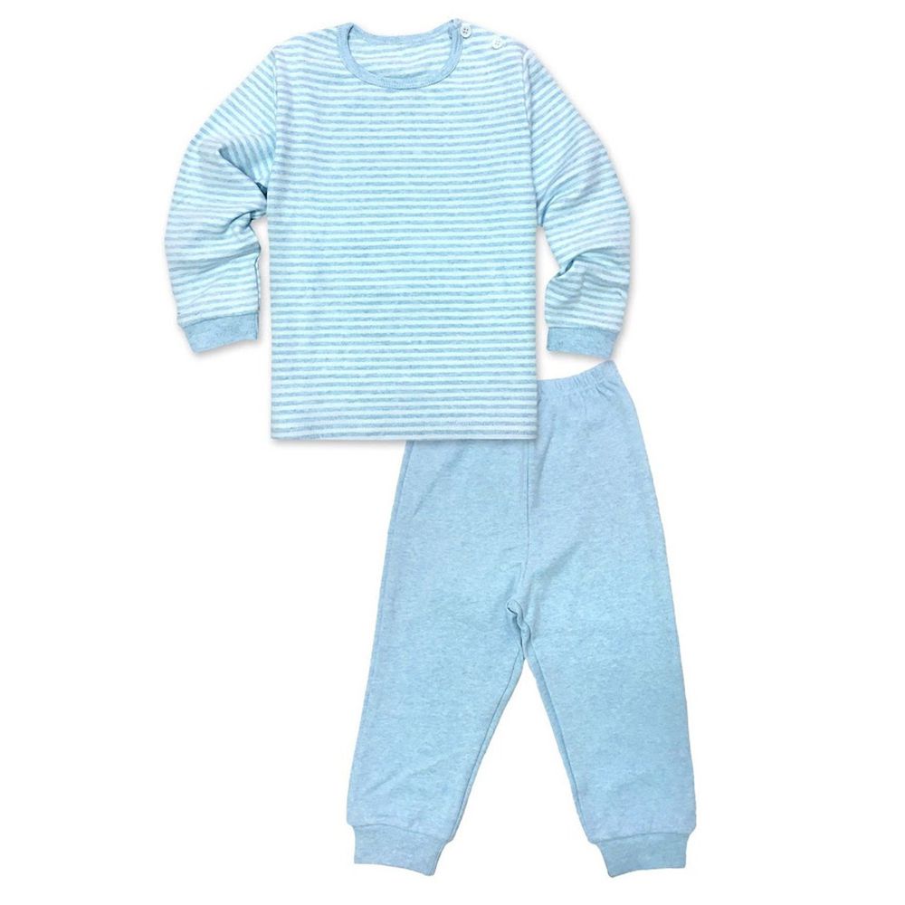 AirPower - 嬰童舒棉絨套裝-舒棉絨-藍
