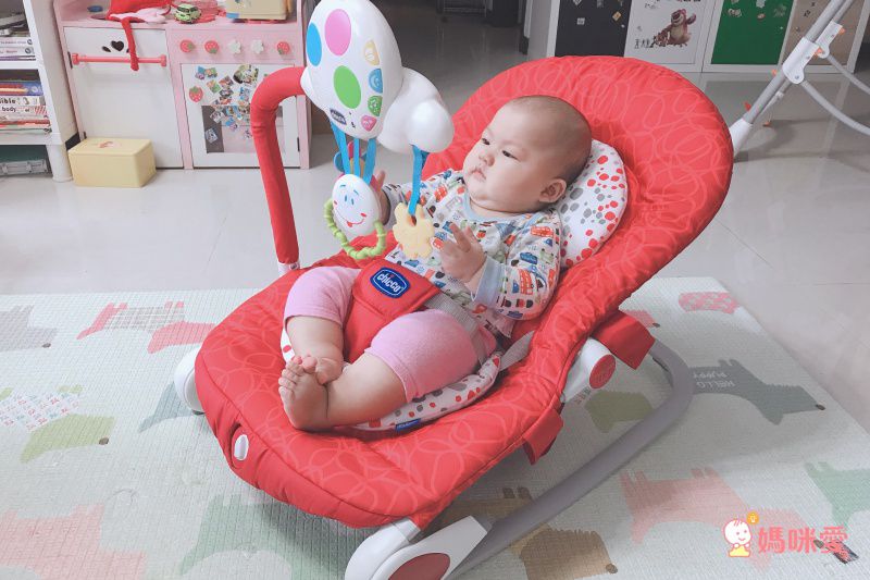 義大利 chicco - Balloon安撫搖椅探險版-小魚兒