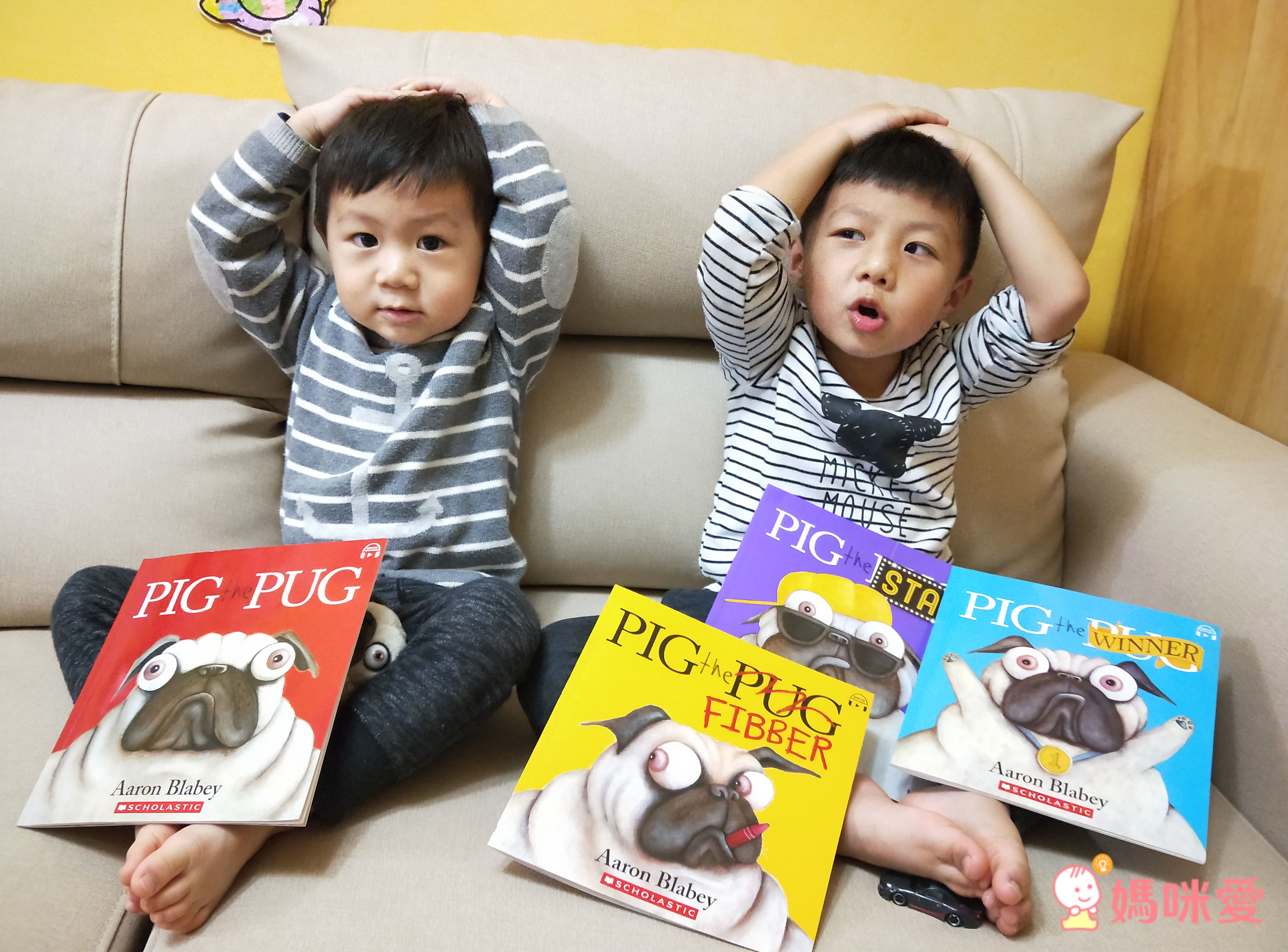 全世界最可愛的負面教材★ 學英文好簡單！精選繪本禮盒組⧑