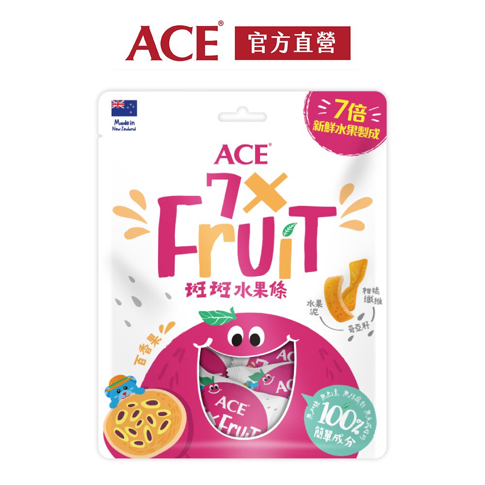 ACE斑斑水果條(百香果+奇亞籽)-效期2026-07-01-90公克/袋