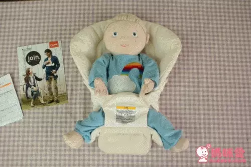 日本Combi join減壓背巾 ✖ HIPSEAT-FF折疊式坐墊背巾