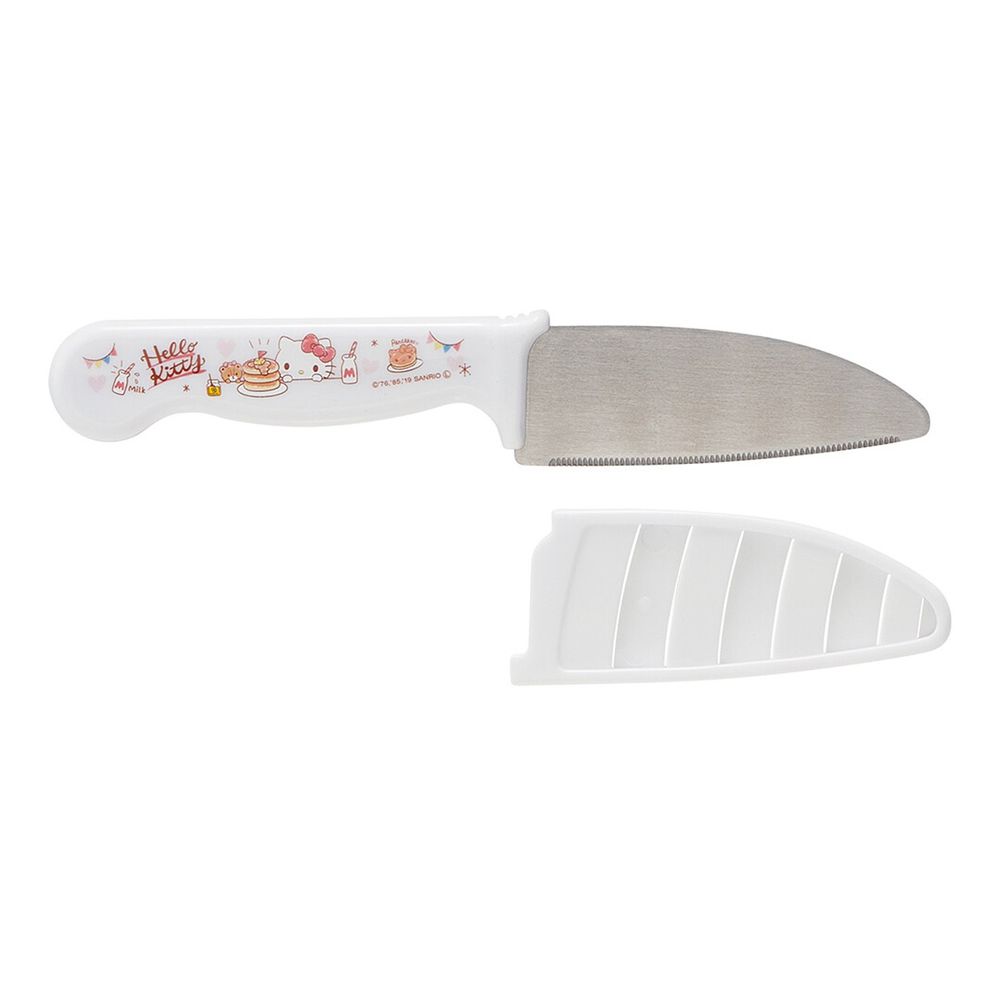 日本 SKATER 代購 - 兒童安全刀具-Hello Kitty-白 (刀刃長9cm)