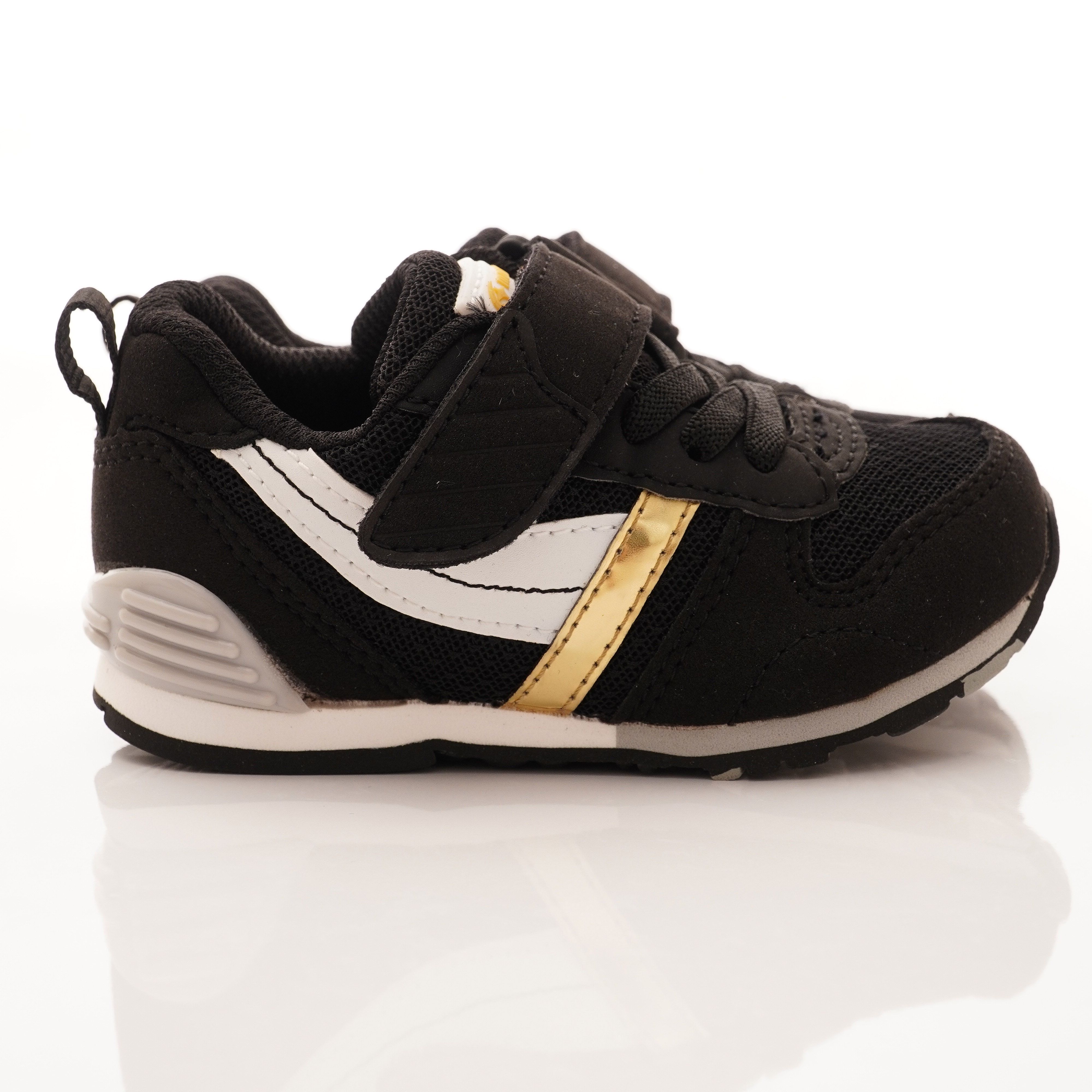 Moonstar日本月星 - 機能童鞋-HI系列2E經典款(中小童段)-黑