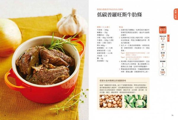 采實文化 - 低醣．生酮常備菜：不挨餓、不用喝油、醣質不超標，80道吃進優質肉類．海鮮．酪梨．好油脂，家常口味的生酮常備食譜