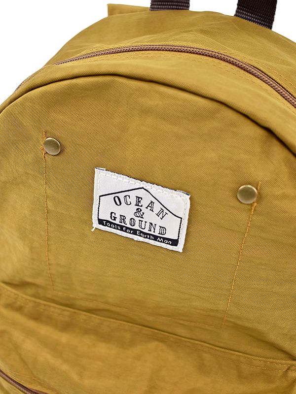 日本 OCEAN&GROUND - DAYPACK 經典後背包-VINTAGE 復古-灰藍 DB