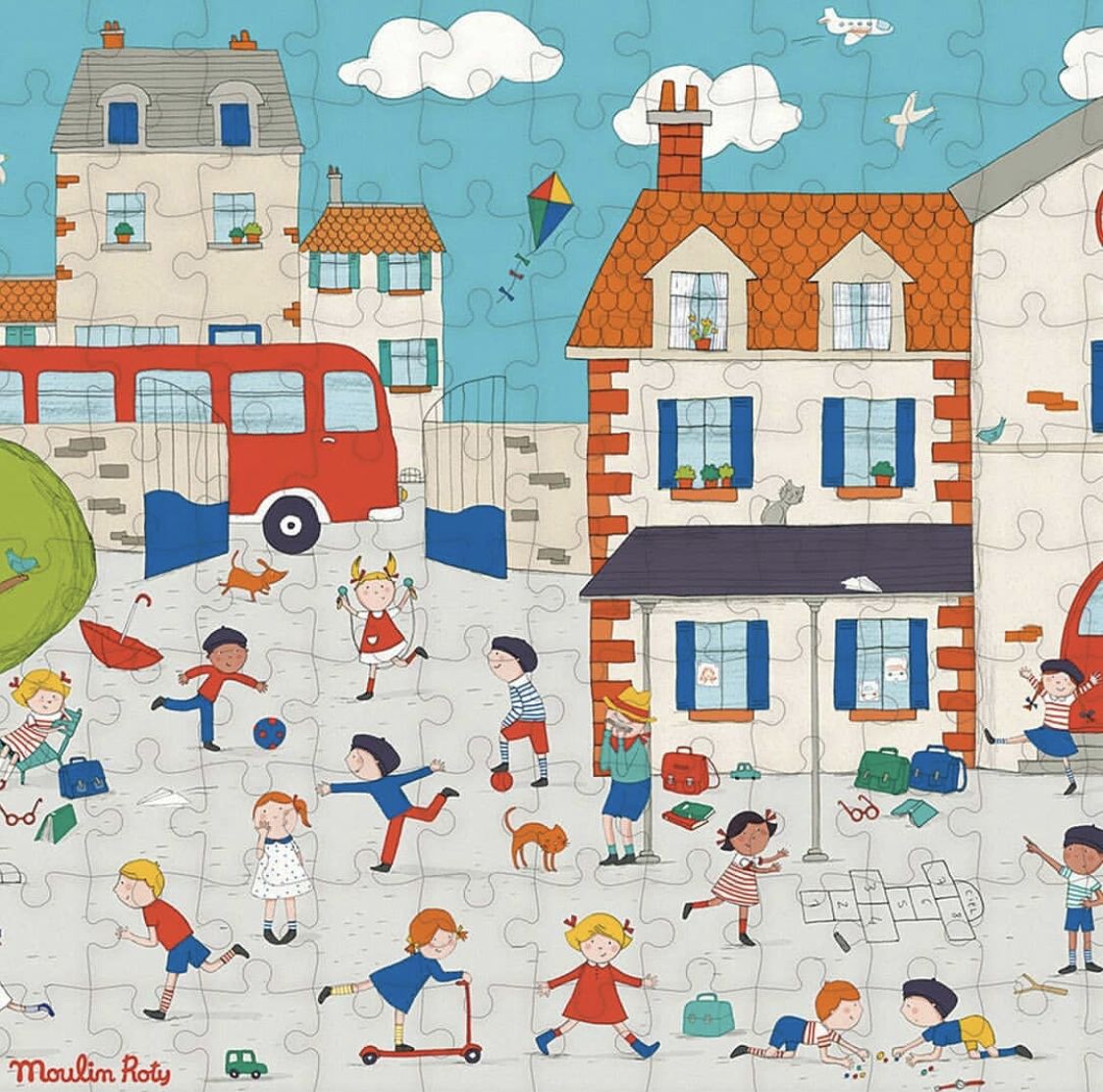 Moulin Roty - 海報拼圖-休閒時光(150片)