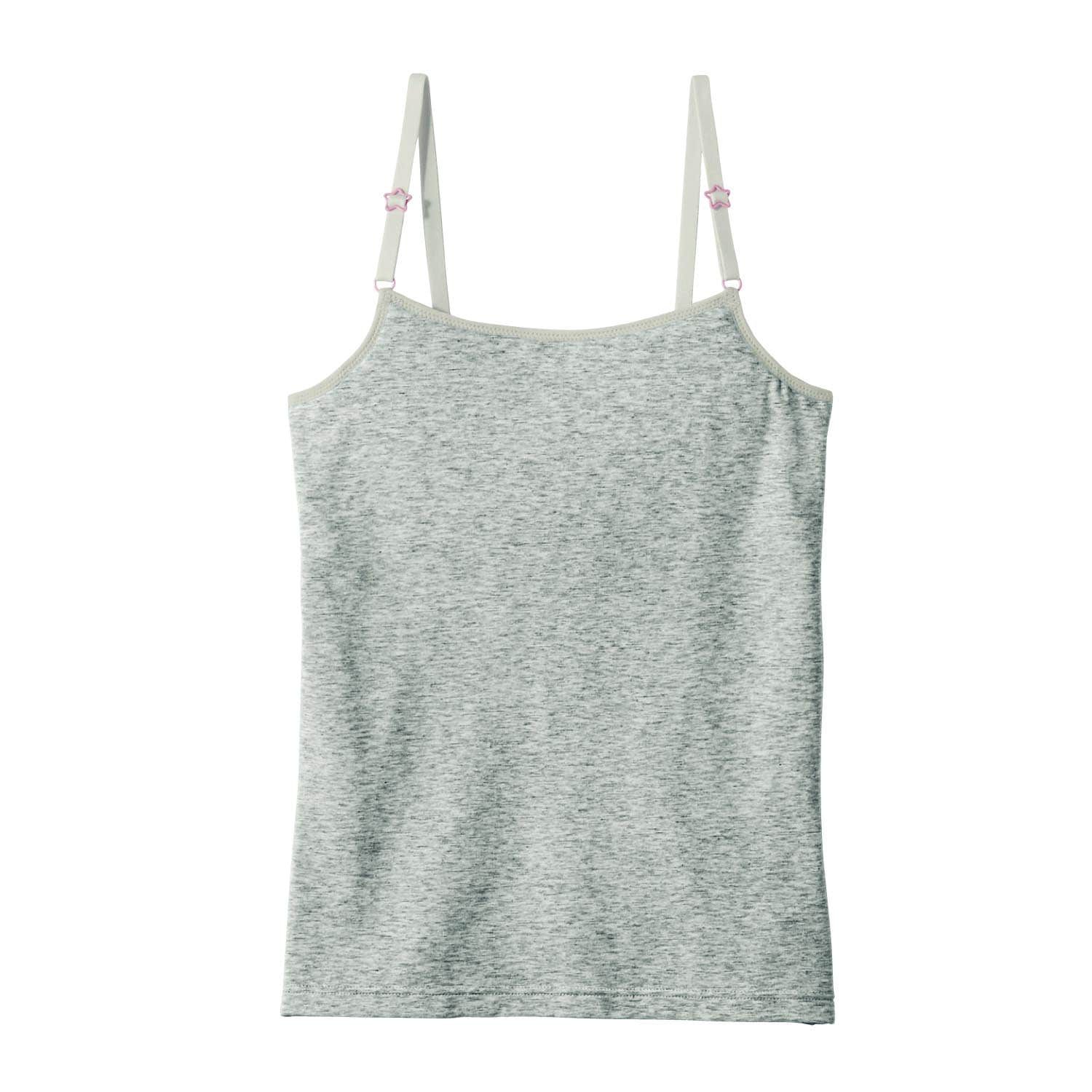 日本 Hummingchouchou - 附Bra少女內衣/內搭(肩帶可調)-深藍