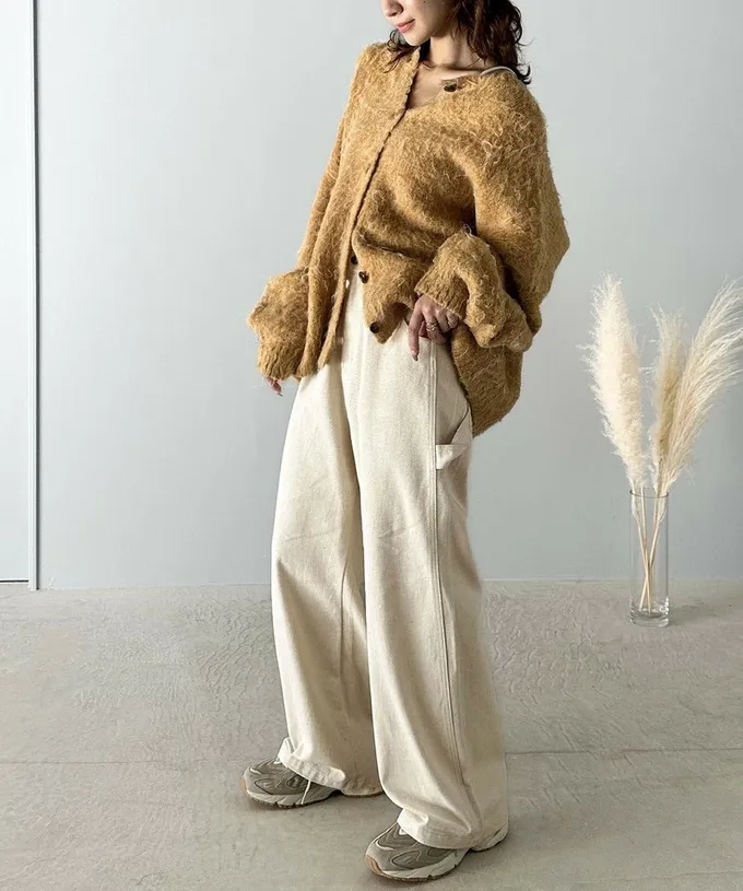 日本 Classical Elf - 超顯瘦厚磅百搭直筒褲-黑