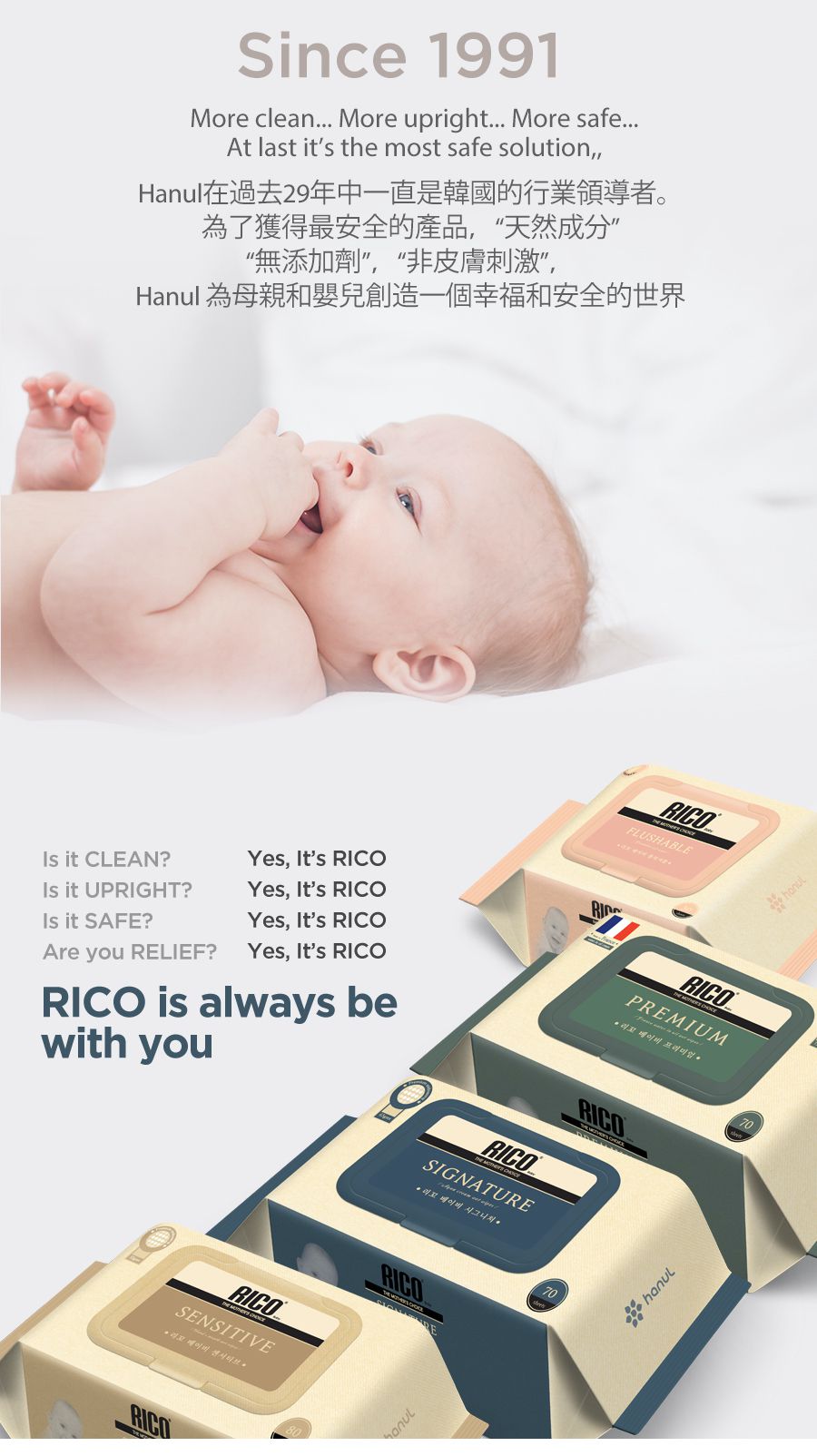 韓國RICO baby - 白洋槐花有機天然抗菌 洗衣皂-6個/箱