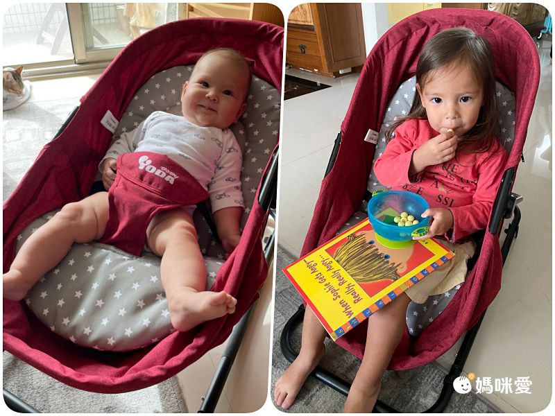 YODA - 三段式安撫椅-沉靜灰