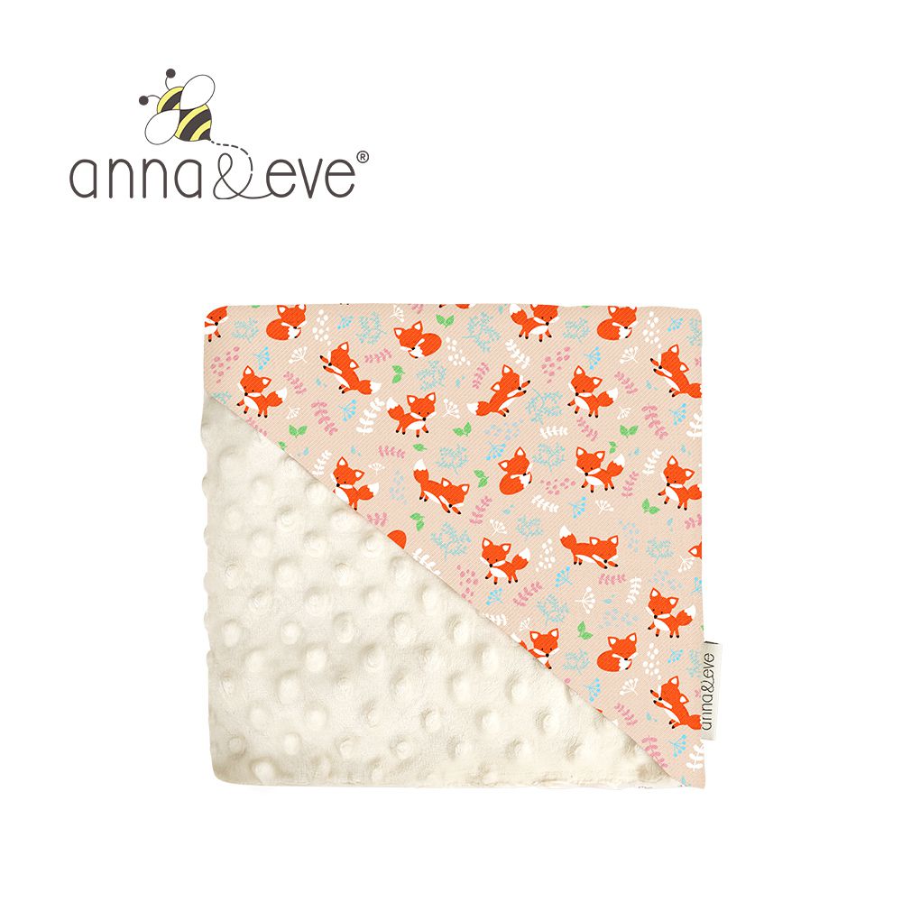 美國 嬰幼兒安撫舒眠毯-小狐狸-78x98cm