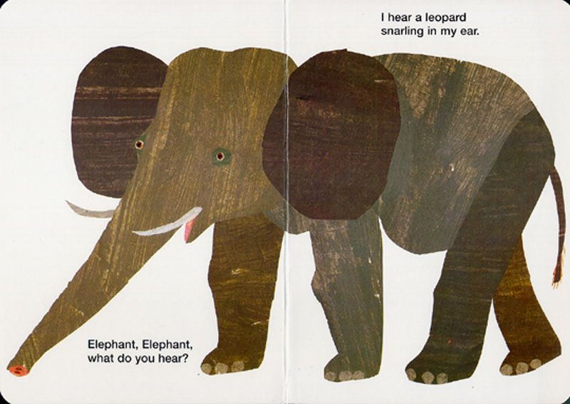 POLAR BEAR WHAT DO U HEAR-艾瑞卡爾幼兒硬頁書-彩色 (17×13cm/硬頁/彩色/22頁)