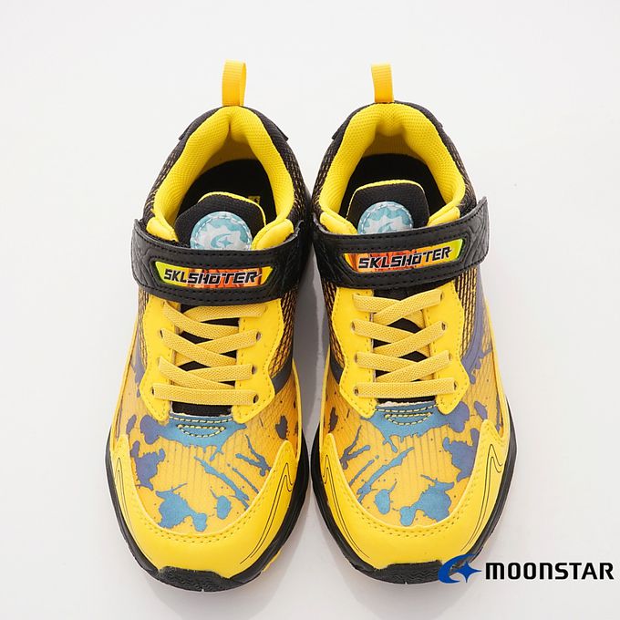 Moonstar日本月星 - 月星SK炫技者水技能運動款(中大童段)-運動鞋-黃