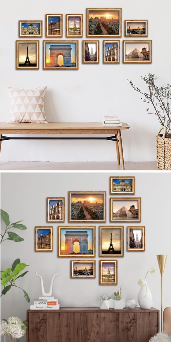 TROMSO - 巴黎夏宮相框牆10框組