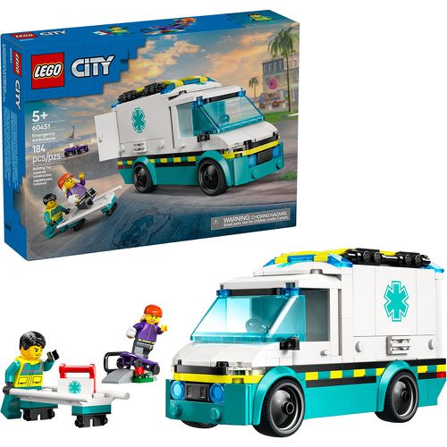 LEGO 60451 City 城市系列 - 緊急救護車
